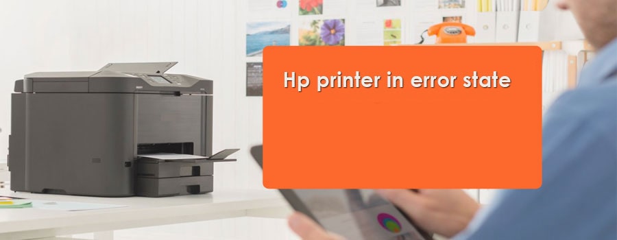 HP Printer in error state
